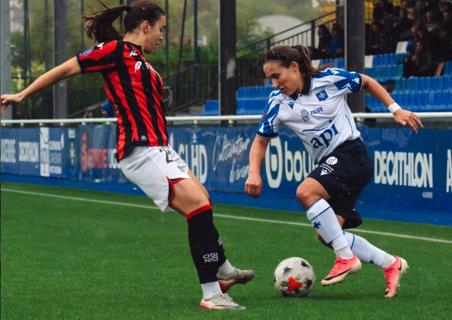 L'AJ Auxerre déroule face à Nice (photo AJA)