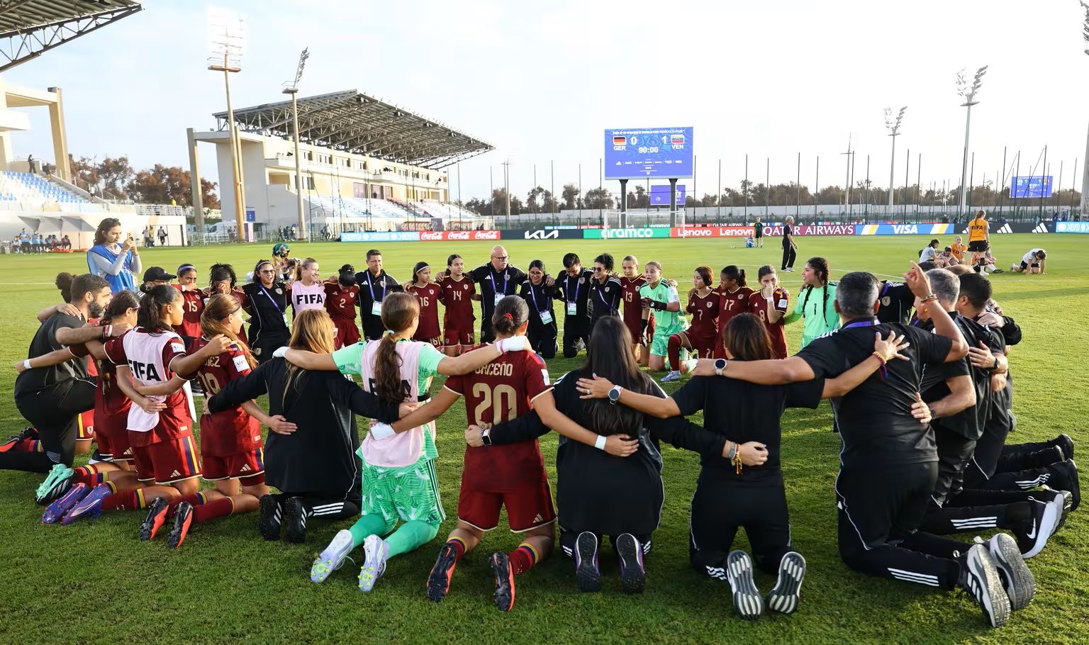 Les Venezuéliennes ont réussi une performance (photo FIFA.com)