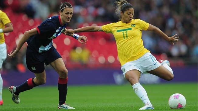 Cristiane et le Brésil rêvent d'une première médaille d'or à Rio (photo FIFA)