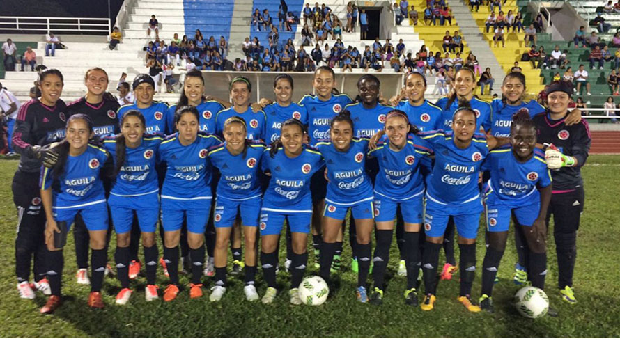 La Colombie lors de sa préparation (photo Fédération)