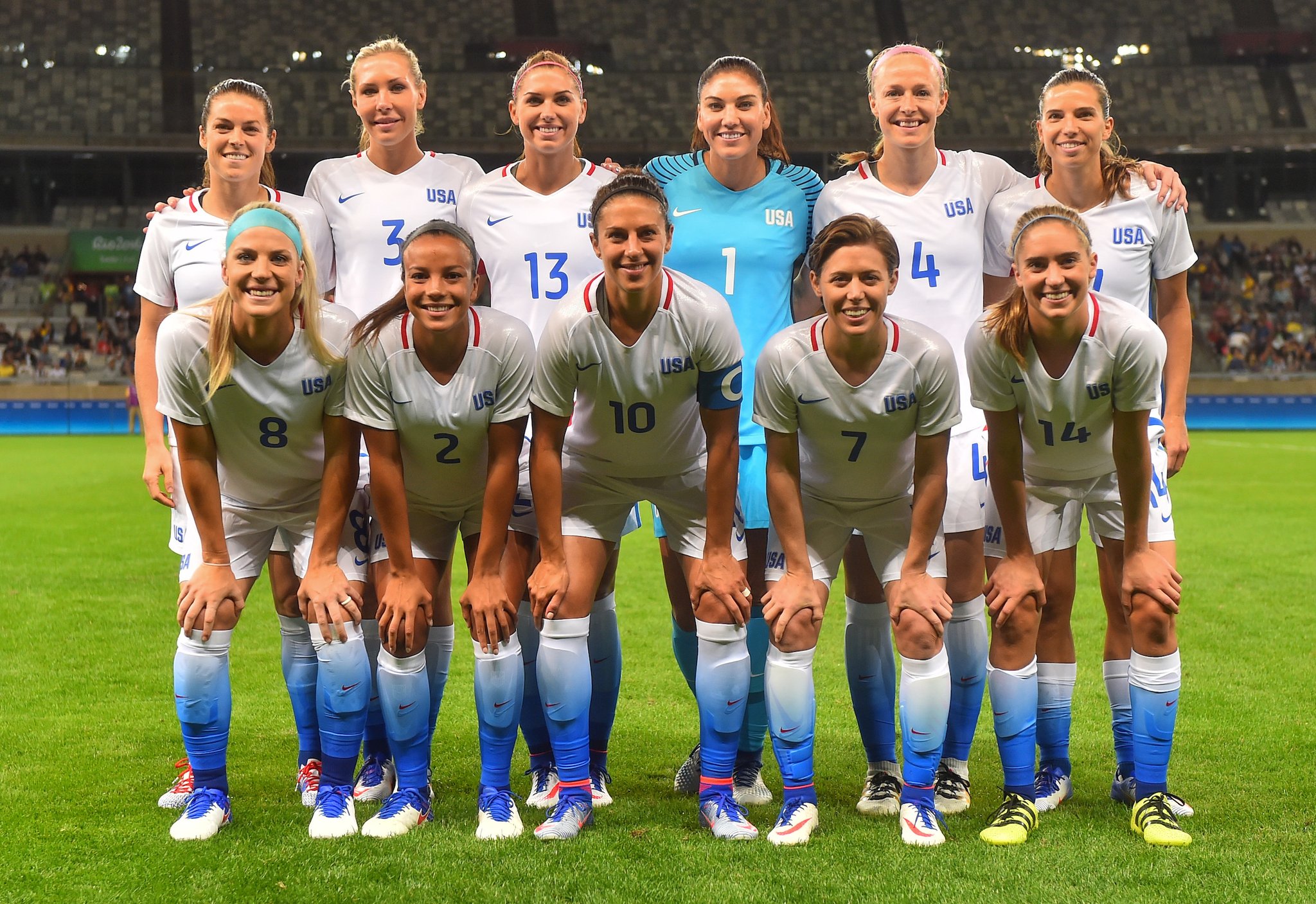 Le onze américain (photo USSoccer)