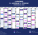 #D1Arkema - D2 - Le calendrier 2023-2024 présenté