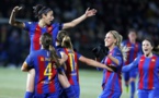 La joie des Barcelonaises (photo Miguel Ruiz/FCB)