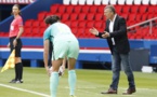 Patrice Lair a félicité le travail de ses joueuses, justement récompensées (photo TeamPics/PSG)