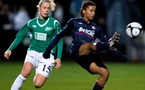 Elodie Thomis inscrit le seul but (Anders Kjaerbye/fodboldbilleder.dk)