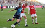 Camille Abily et les Lyonnaises peuvent se qualifier pour leur deuxième finale de Ligue des champions d'affilée (Photos : Alexandre Ortega)