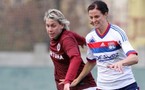 Lotta Schelin a confirmé son rendement offensif en Ligue des Champions