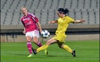 Lara Dickenmann a un but et deux passes décisives à son compteur dans cette Ligue des Champions (Photos : Alexandre Ortega)