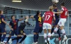 Arsenal a pris une nette option sur le terrain de Barcelone (photo FCB)