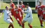 Marie-Pierre Castera frappe à tous les matchs avec Sainte-Christie