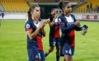 Jessica Houara et Laura Georges, déçues mais pas abbatues (photo Tyresö FF)