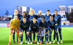 Les Parisiennes lors du 1er match (photo PSG.fr)