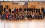 Quelque cent vingt jeunes filles ont participé à la huitième édition de la promotion du futsal féminin samedi. Photos DR