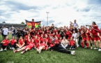A l'image du Mans, les montées ont fêté dignement à domicile (photo Le Mans FC)