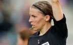 Stéphanie Frappart officiera en Ligue 2 à la rentrée (crédit : L'Express)