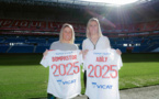 Sonia Bompastor et Camille Abily (photo OL)