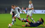 Amandine Henry a été plus en difficulté que lors du match de D1 à Gerland