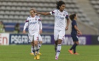 Lara Dickenmann avec Wendie Renard, samedi dernier à Charléty (photo E Baledent/LMP)