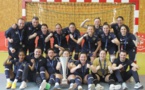 Les Nantaises avec le trophée