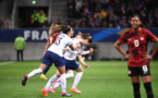 La joie de Léa Le Garrec après son but (photo FFF)