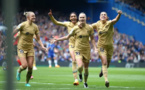 Caroline Graham Hansen a inscrit le seul but du match aller (photo UEFA)