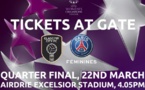 Ligue des Champions - 21 joueuses pour le déplacement à GLASGOW