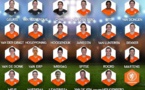Les 23 néerlandaises