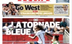 Comme le jour du match, au lendemain de l'écrasante victoire face au Mexique, les Bleues ont fait la une du quotidien sportif