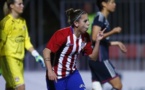 Nagore Calderón a marqué le premier but à l'OL (photo Atlético)