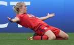 Ada Hegerberg a marqué son 13e but lors de la finale (photo UEFA.com)