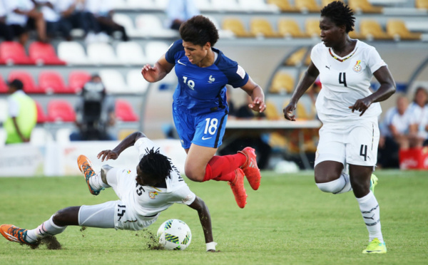Coupe du Monde U20 - Les Françaises reviennent de loin face au GHANA (2-2)