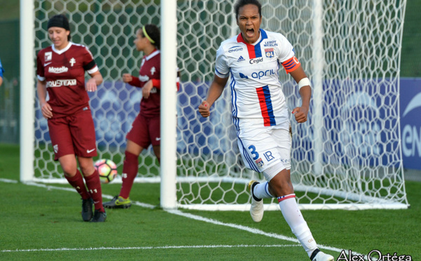 #D1F - LYON - METZ (3-0) : minimum syndical pour l'OL
