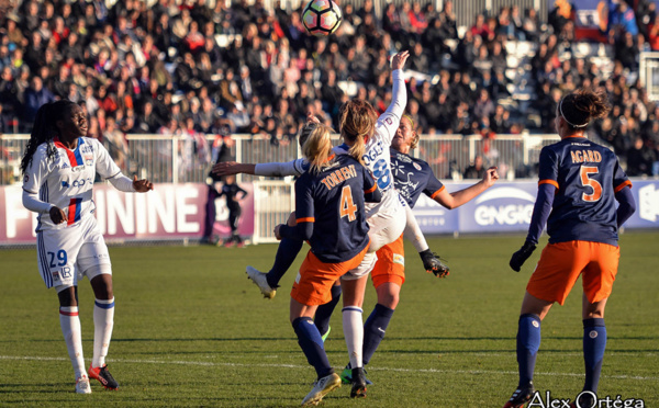 #D1F - J10 : LYON victorieux de MONTPELLIER dans la difficulté