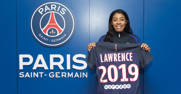 #D1F - Ashley LAWRENCE s'engage jusqu'en 2019 avec le PSG
