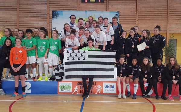UNSS - Championnat de France futsal Excellence : PONTIVY champion