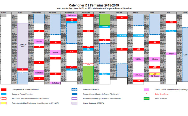 #D1F - Une saison 2018-2019 du 25 août au 4 mai