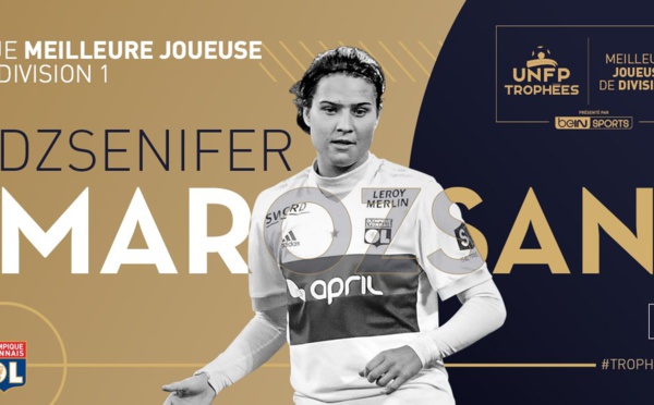#D1F - Trophées UNFP : Dzsenifer MAROZSAN meilleure joueuse, Marie-Antoinette KATOTO meilleure espoir