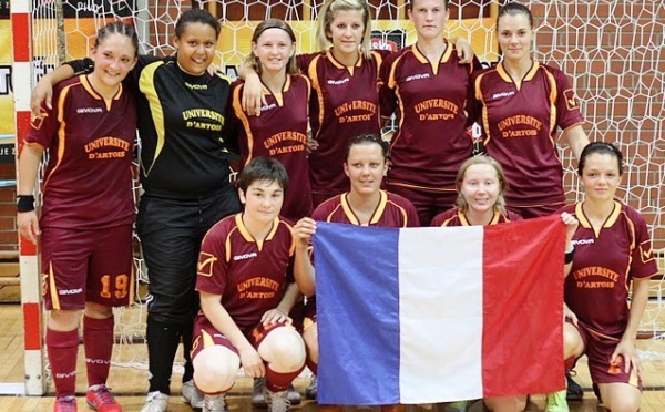 Championnat d'Europe universitaire de futsal : Artois Liévin s'incline en finale
