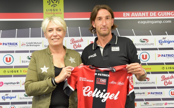 #D1F - Frédéric BIANCALANI est le nouvel entraîneur de l'EN AVANT GUINGAMP