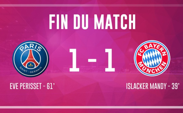 #TILC2018 - Le PSG tient tête au BAYERN