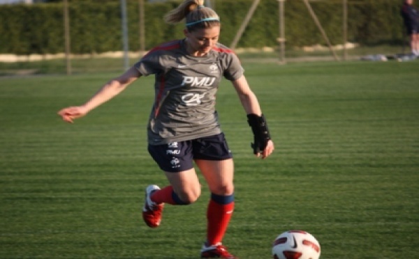 L'entraînement des Bleues en images