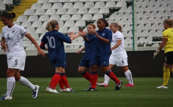Une rencontre riche en buts pour les Bleues