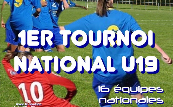 1er tournoi national U19 à Yzeure les 11 et 12 juin ce week-end