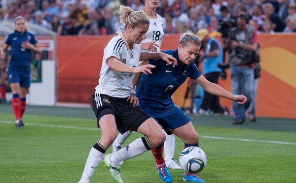 Le match France - Allemagne en images