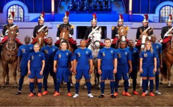 Le nouveau maillot des Bleu(e)s