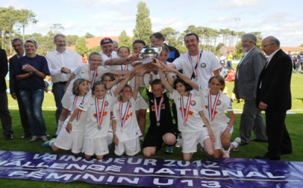 Challenge national U13F - Entente Calais remporte le premier trophée