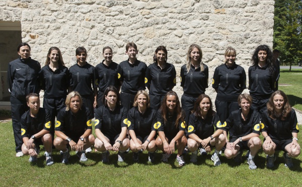 Les arbitres féminines en stage