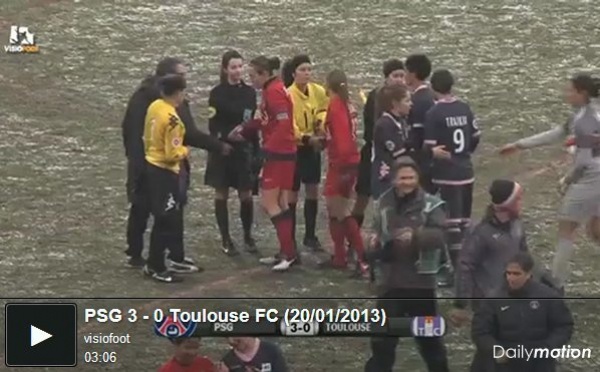 D1 - PSG - TOULOUSE, résumé vidéo