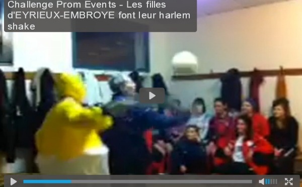 Insolite - Les filles d'EYRIEUX-EMBROYE (Ardèche) font leur harlem shake