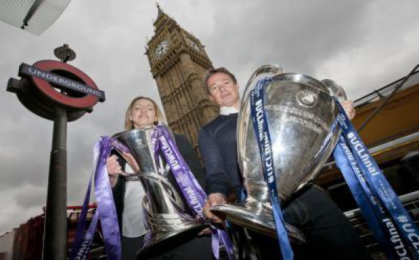 Ligue des Champions - Le trophée à Londres